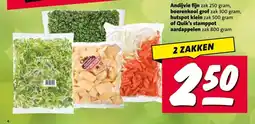 Nettorama Andijvie fijn boerenkool grof hutspot klein of Quik's stamppot aardappelen aanbieding