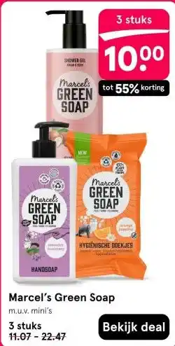 Etos Marcel's Green Soap aanbieding