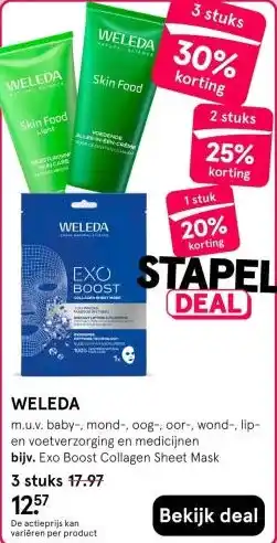 Etos Weleda aanbieding