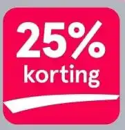 Etos 25% korting aanbieding