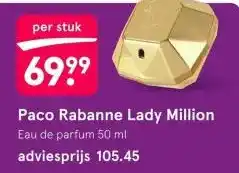 Etos Paco Rabanne Lady Million aanbieding