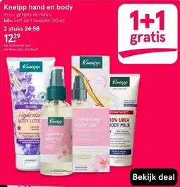 Etos Kneipp hand en body aanbieding