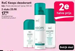 Etos RoC Keops deodorant aanbieding