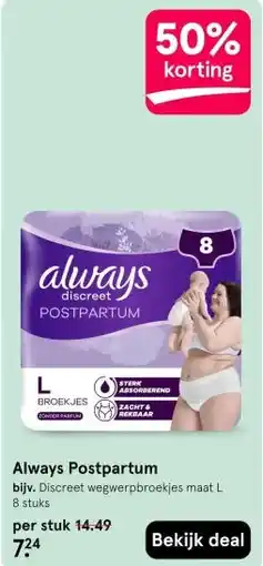 Etos Always Postpartum aanbieding