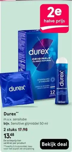 Etos Durex aanbieding