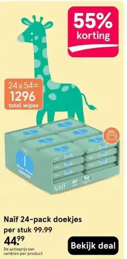 Etos Naif aanbieding