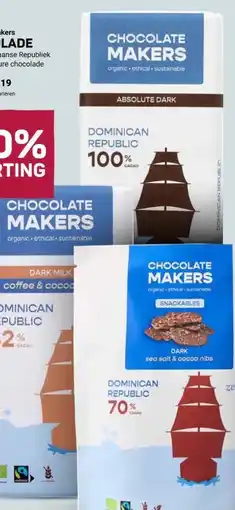 Ekoplaza Chocolatemakers CHOCOLADE aanbieding