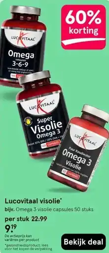Etos Lucovitaal visolie aanbieding