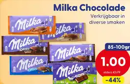 Die Grenze Milka Chocolade aanbieding
