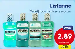 Die Grenze Listerine aanbieding
