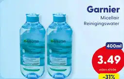 Die Grenze Garnier Micellair Reinigingswater aanbieding