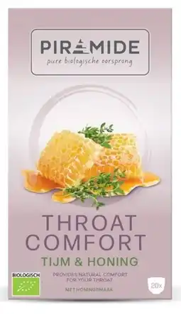 Ekoplaza Piramide Throat Comfort Tijm & Honing aanbieding