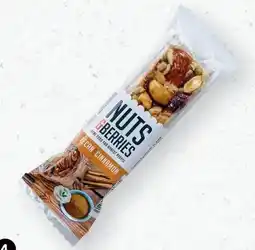 Ekoplaza Nuts & Berries Notenreep met Pecannoten en Kaneel aanbieding