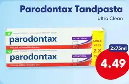 Die Grenze Parodontax Tandpasta Ultra Clean aanbieding