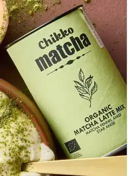 Ekoplaza Chikko Matcha Organic Matcha Latte Mix aanbieding