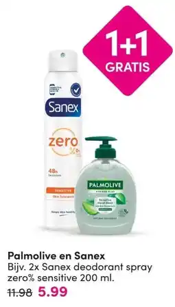 DA Palmolive en Sanex aanbieding