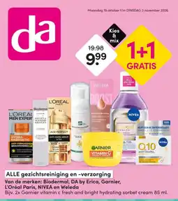 DA Alle Gezichtsreiniging en Verzorging aanbieding