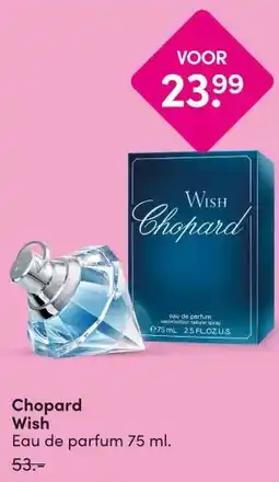 DA Chopard Wish aanbieding