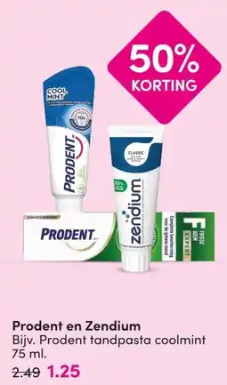 DA Prodent en Zendium aanbieding