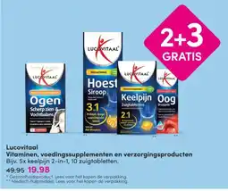 DA Lucovitaal Vitaminen, Voedingssupplementen en Verzorgingsproducten aanbieding