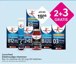 DA Lucovitaal Enkelvoudige Vitaminen aanbieding