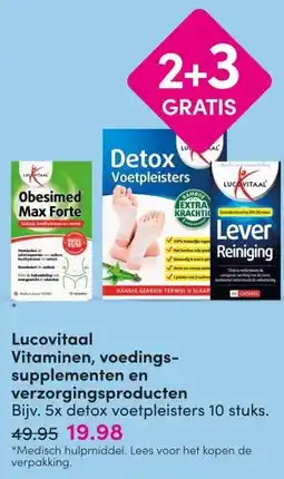 DA Lucovitaal Vitaminen, voedings-supplementen en verzorgingsproducten aanbieding