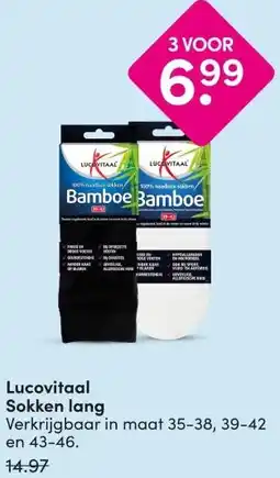 DA Lucovitaal Sokken lang aanbieding