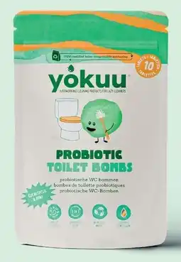 Ekoplaza Yokuu Probiotic Toilet Bombs aanbieding