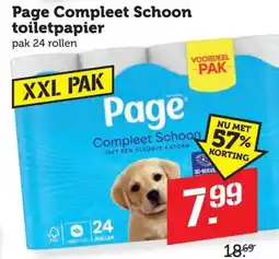Coop Page Compleet Schoon toiletpapier aanbieding