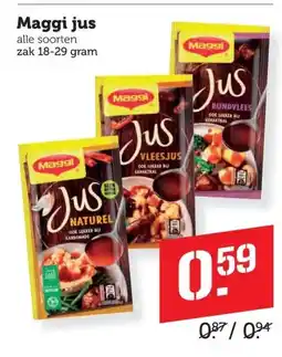 Coop Maggi jus aanbieding