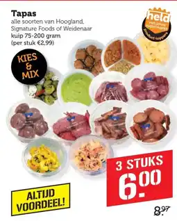 Coop Tapas aanbieding