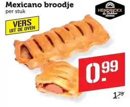 Coop Mexicano broodje aanbieding