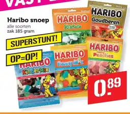 Coop Haribo snoep aanbieding