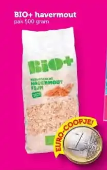 Coop BIO+ havermout aanbieding