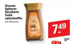 Coop Douwe Egberts Excellent Gold oploskoffie aanbieding