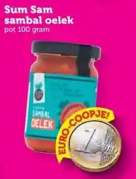 Coop Sum Sam sambal oelek aanbieding