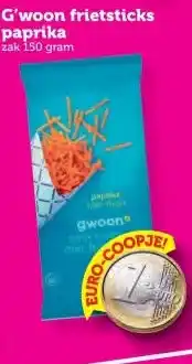 Coop G'woon frietsticks paprika aanbieding