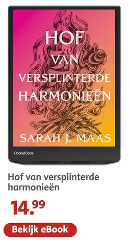 Bruna PocketBook Hof van versplinterde harmonieën aanbieding