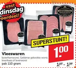 Coop Vleeswaren aanbieding
