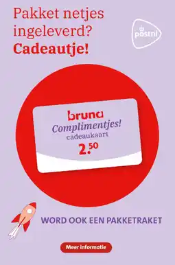Bruna bruna complimentjes cadeaukaart aanbieding