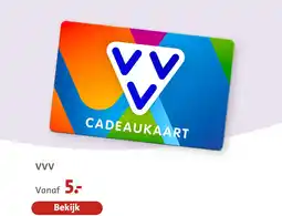 Bruna VVV cadeaukaart aanbieding
