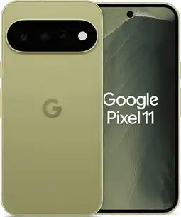 Coolblue Google Pixel 11 256GB Groen 5G aanbieding
