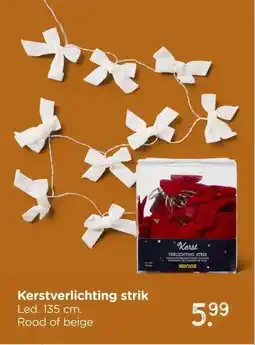 Xenos Kerstverlichting strik aanbieding