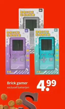 Wibra Brick gamer aanbieding