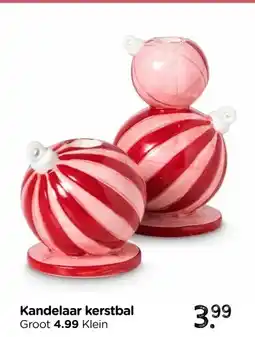 Xenos Kandelaar kerstbal aanbieding