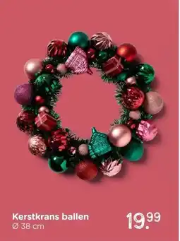 Xenos Kerstkrans ballen aanbieding