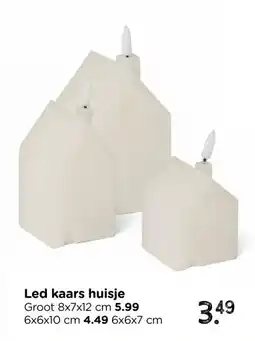 Xenos Led kaars huisje aanbieding