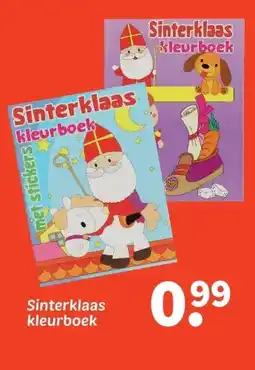 Wibra Sinterklaas kleurboek aanbieding