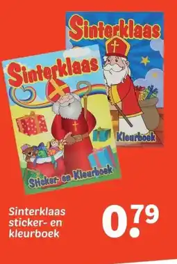 Wibra Sinterklaas sticker- en kleurboek aanbieding