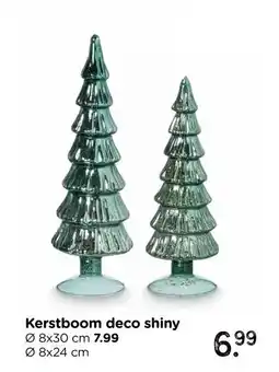 Xenos Kerstboom deco shiny aanbieding